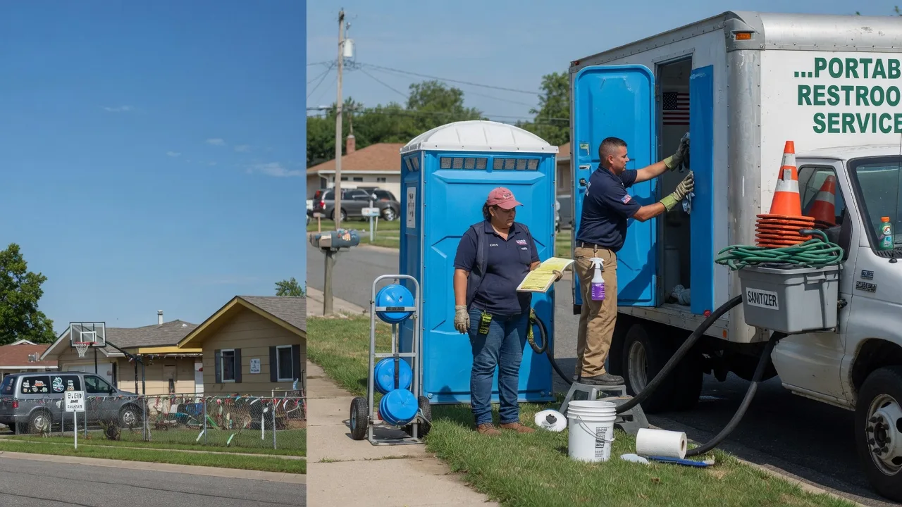 Portable Toilet Rental in Minier, IL near me